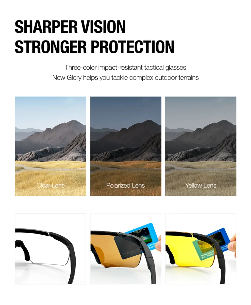 Sharper Vision, Stronger protection