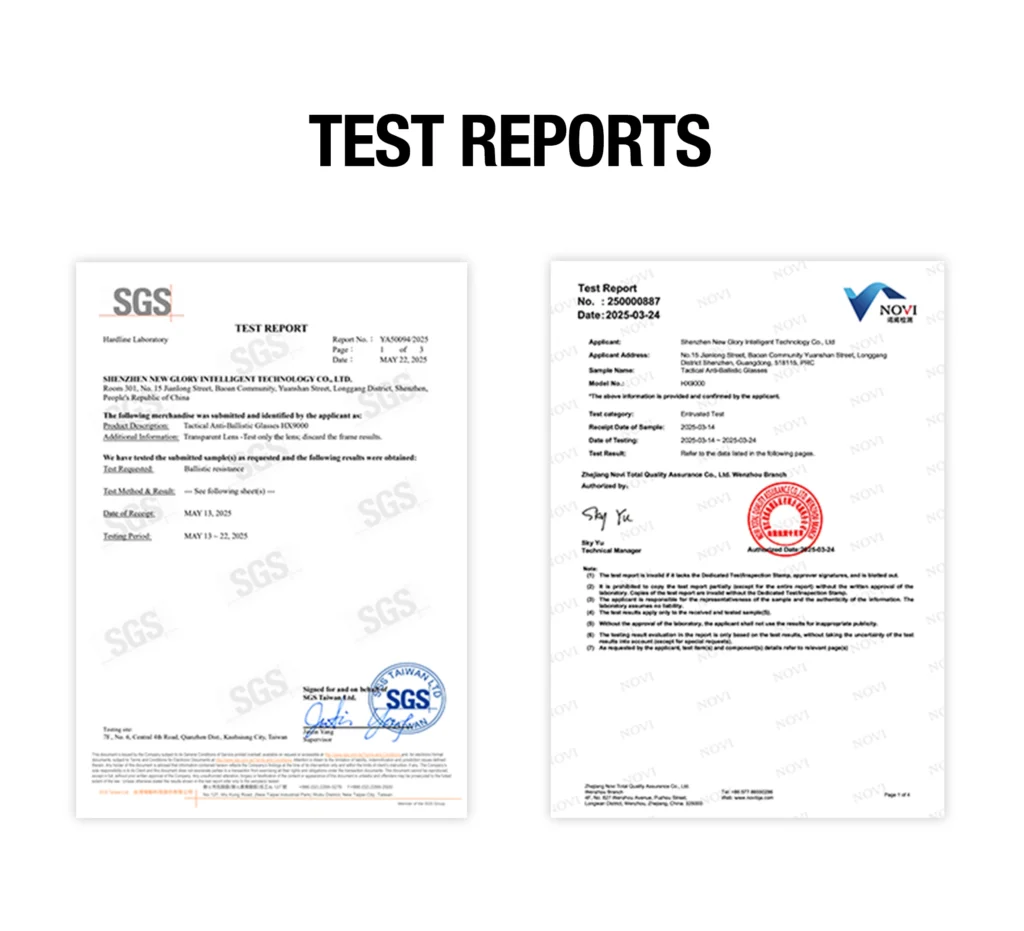 Test Reports