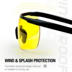 Anti-Ballistic Glasses Wind & Splash protetion