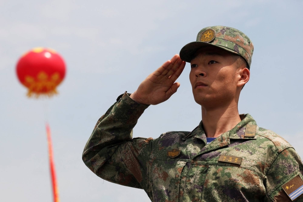 Chinese army